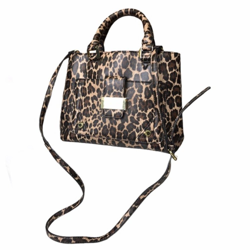 Steve Madden Leopard Women's Mini Btracy Mini Tote - Picture 1 of 13